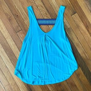 Flowy Open Back Tank Top!